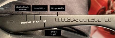 oakley model number lookup.